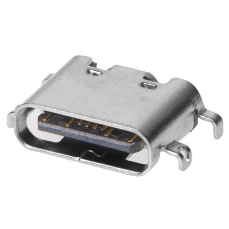 Molex Universal Serial Bus (Usb) Shielded I/O Receptacle, Type C, Right-Angle 2169900003